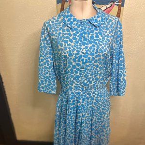 Vintage hand sewn floral dress